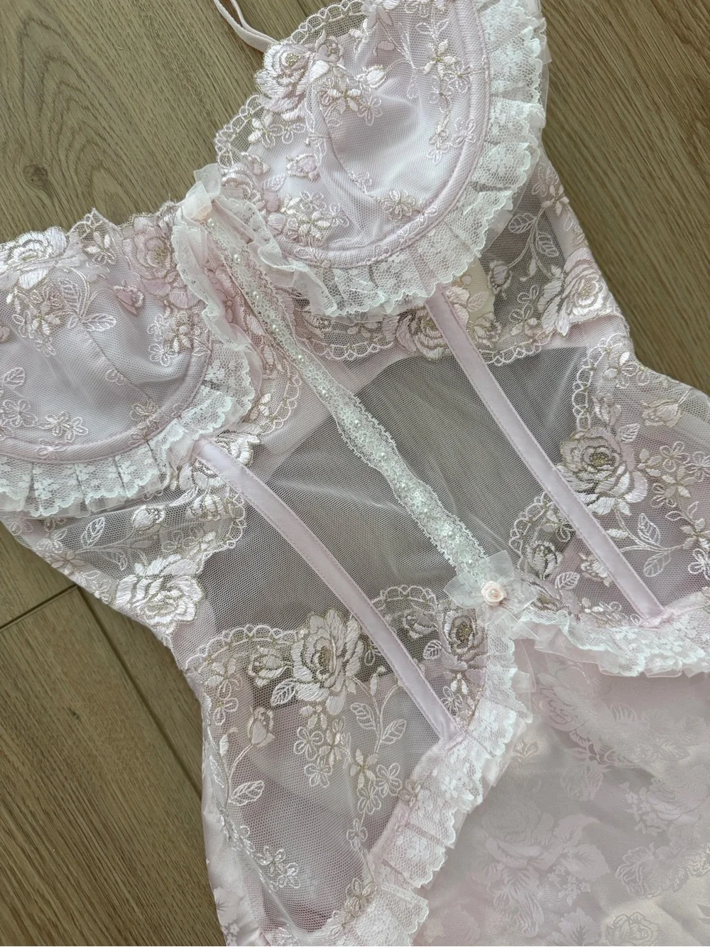 FOR LOVE & LEMONS Maribel Maxi Slip Dress - Picture 3 of 5